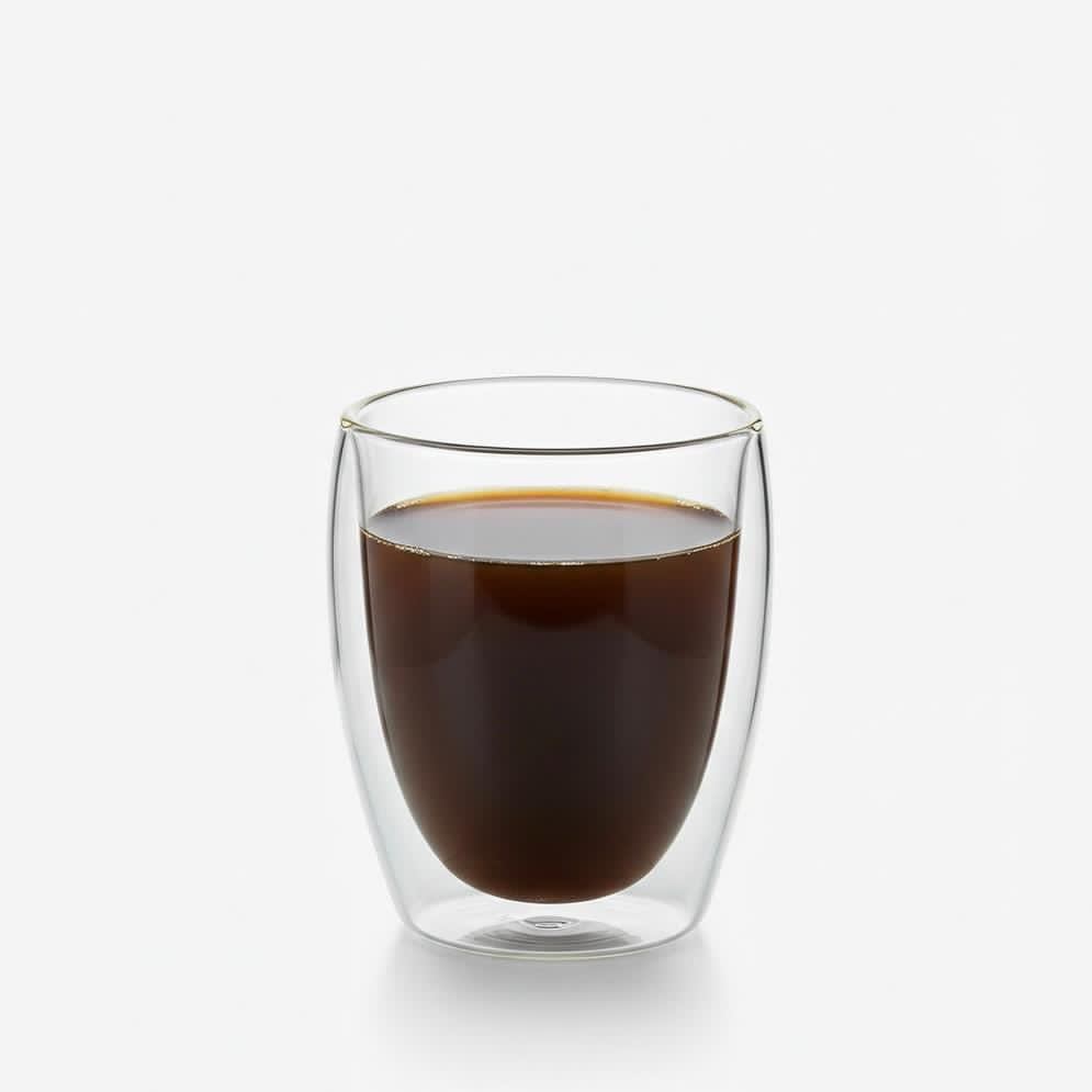 Upgrade Your Sip | Medium 350ml Double Wall Glass | No Heat, No Sweat, Just Pure Taste
