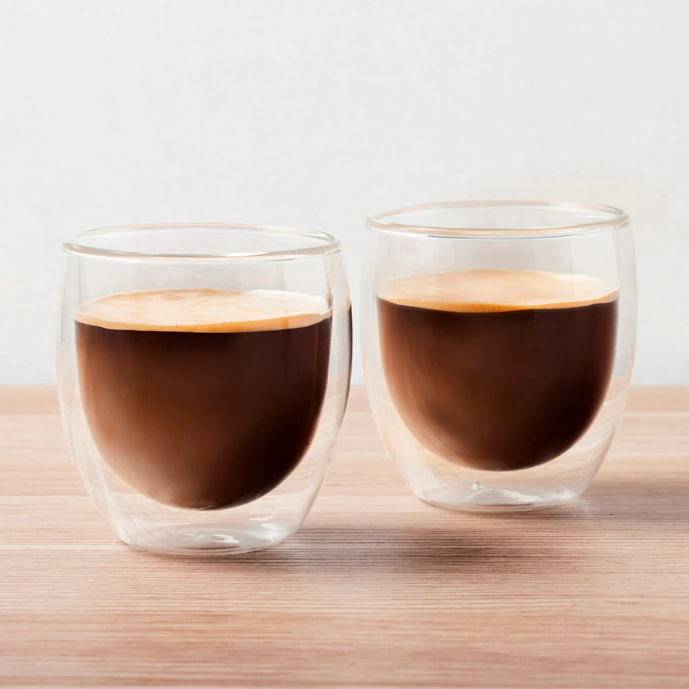 Insulated Double Wall Glass Pair - 250ml