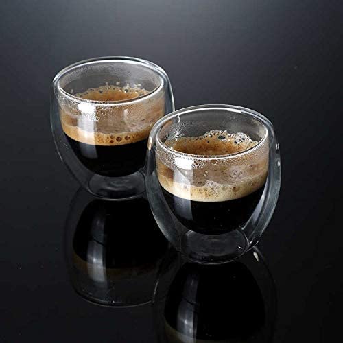 Insulated Double Wall Glass Pair - 250ml