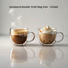 Load image into Gallery viewer, Insulated Double Wall Mug Pair - 250ml
