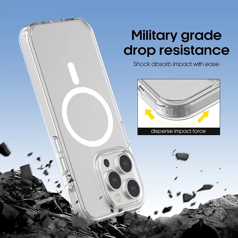 iPhone 14 Pro Case with MagSafe - Military Grade, Yellowing & Scratch Resistant