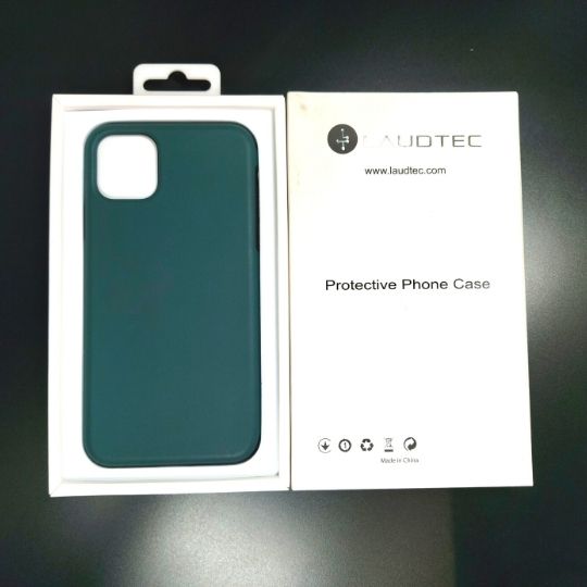 Laudtec iPhone 11 Premium Protective PU Leather Case Green