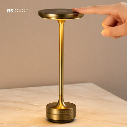 Stockholm Style Rechargeable LED Table Lamp – Modern Touch Sensor Cordless Light