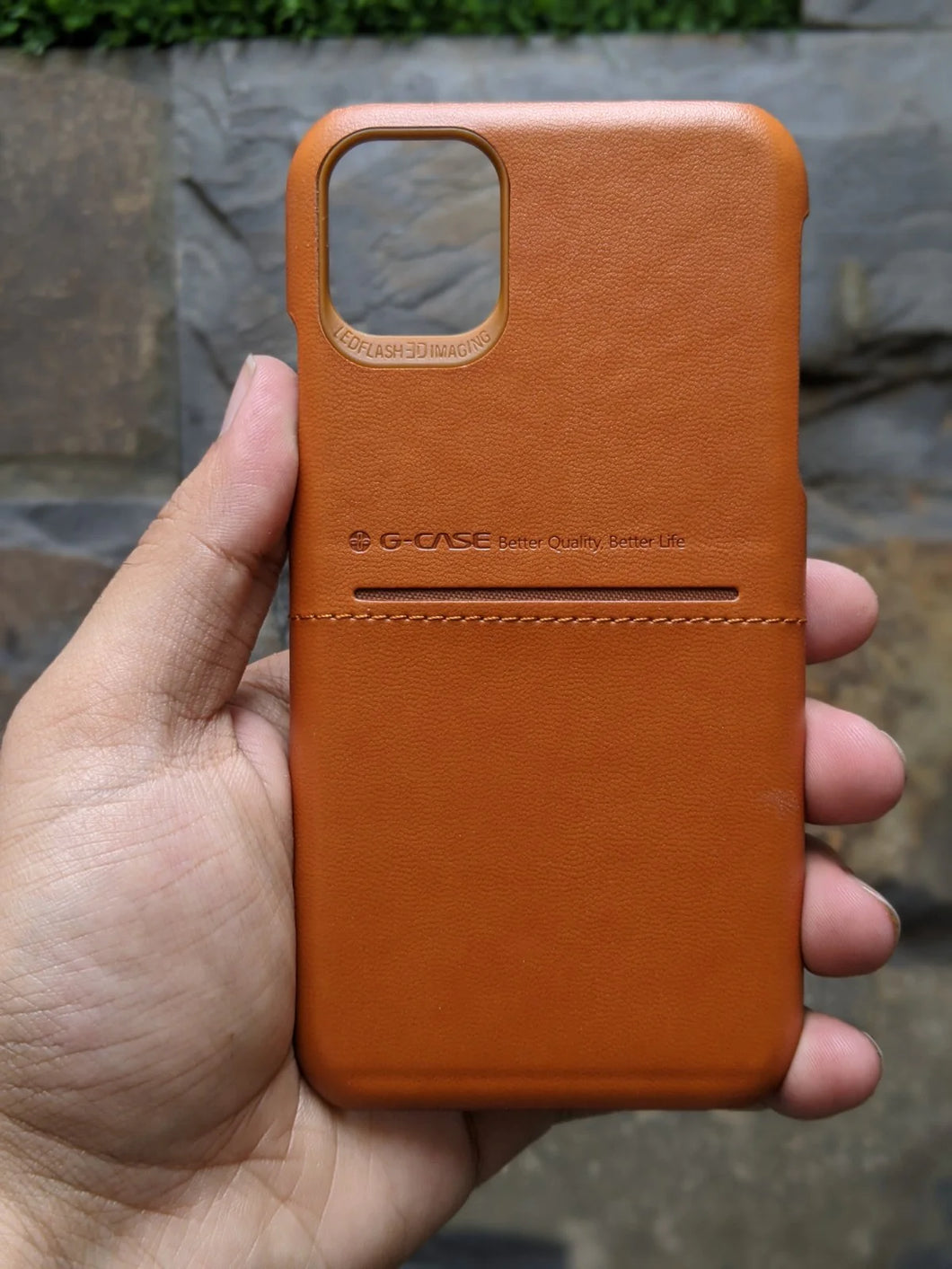 G-Case Card Cool Series Leather Case Apple iPhone 11 Pro Brown