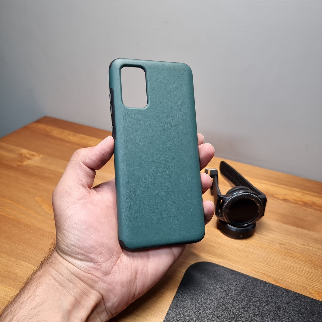 Laudtec Galaxy S20 Plus Premium Protective PU Leather Case Green