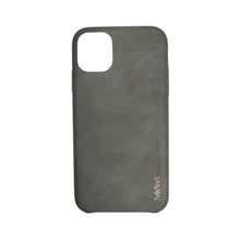 Load image into Gallery viewer, X-Level Vintage Grey Leather Case iPhone 11
