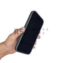 Load image into Gallery viewer, Santa Barbara iPhone 14 Pro Max Wolf Black Leather Case
