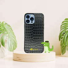 Load image into Gallery viewer, Croco iPhone 13 &amp; 13 Pro Leather Case
