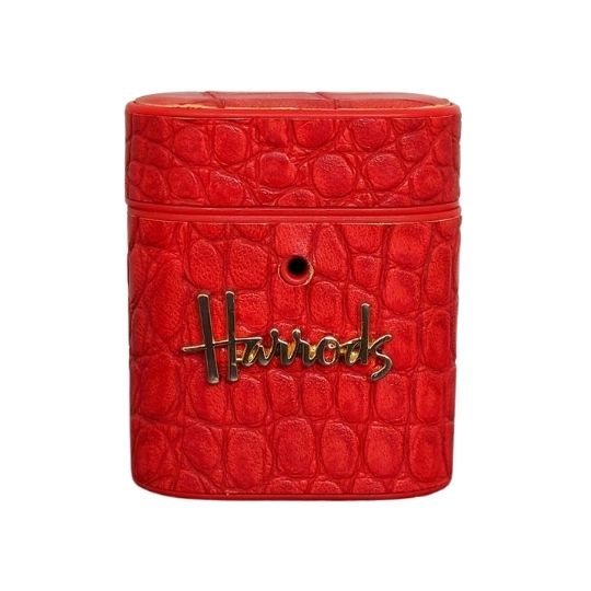 Harrods Airpods 1 & 2 Case Red