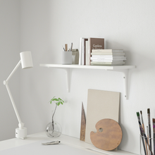 Load image into Gallery viewer, IKEA BURHULT / SIBBHULT Wall Shelf 20 X 55 CM White
