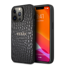 Load image into Gallery viewer, GUESS OFFICIAL iPhone 13 Pro Max Croc Leather Texture Case
